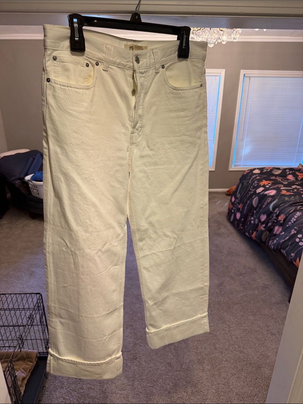 Women’s Madewell white jeans